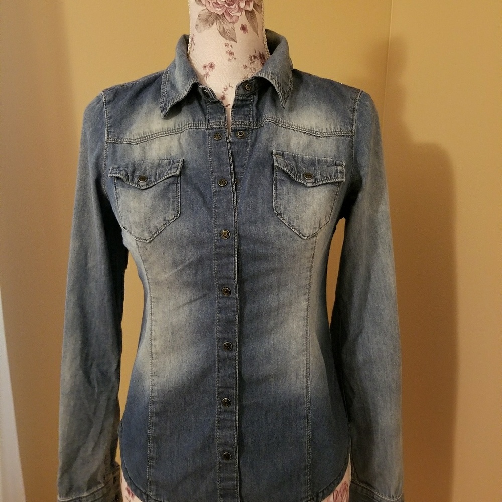 Blue Denim shirt by Guess